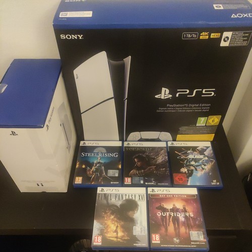 Sony playstation ps5 slim - sony, 5