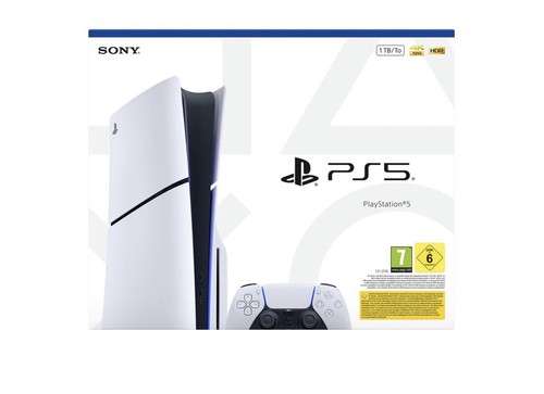 Ps5 slim disco - disco, bianco