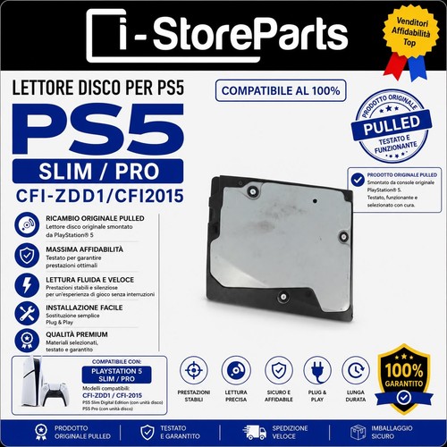 Unita disco lettore ps5 - disco,